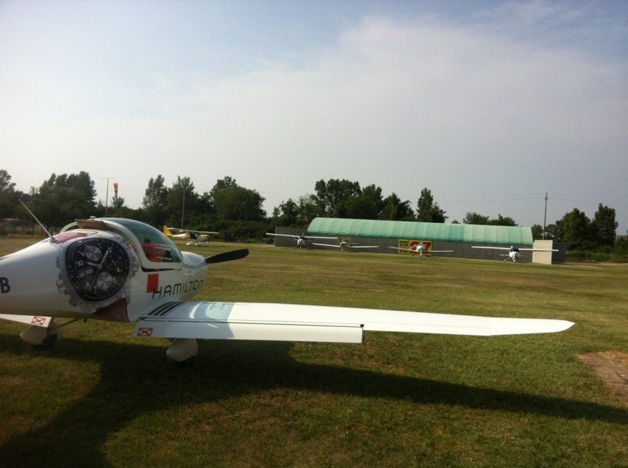 airfield friuli udine italy 12 890x664 Laviosuperficie e campo volo di Codroipo in Friuli