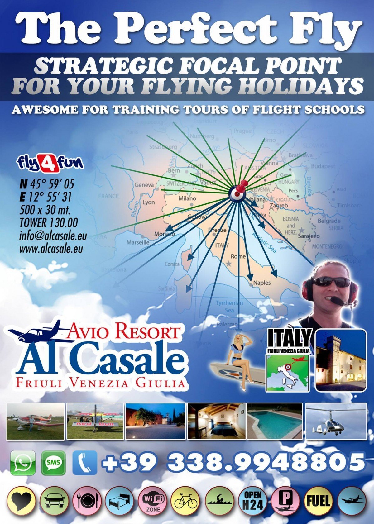 airfield italia udine 1200x1682 Strategic focal point for your flying holidays