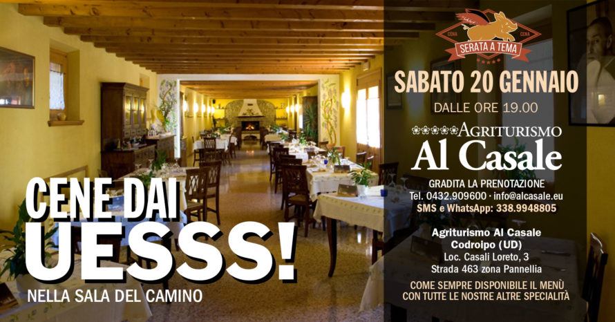 1920x1005 Casale Ossa 890x466 20.01.2018   Cene dai Uesss! Agriturismo Al Casale Codroipo