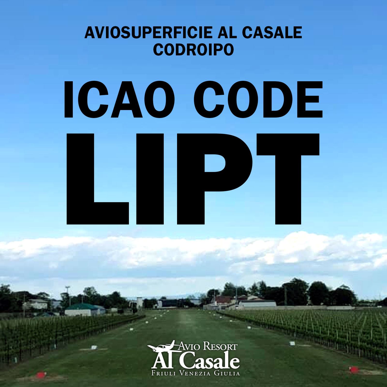ICAO 2022 Laviosuperficie e campo volo di Codroipo in Friuli