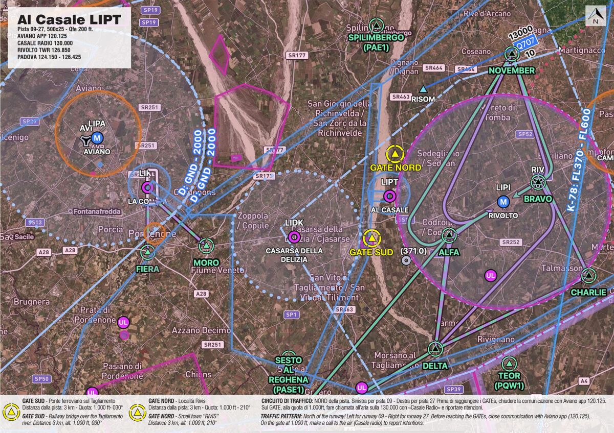 Pista Casale Versione 9 1200x848 Avio Resort Aviosuperficie Al Casale in Friuli: la destinazione ideale per i tuoi viaggi e vacanze in volo ultraleggero